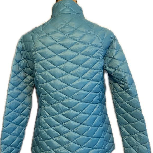 Women's Quilted Jacket - Blue - Picture 2 of 8